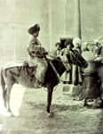 Man on horseback
