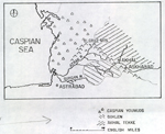 Gurgan and Atrek rivers area