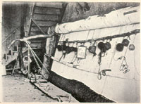 Loom for Larger Carpets (Ushak)